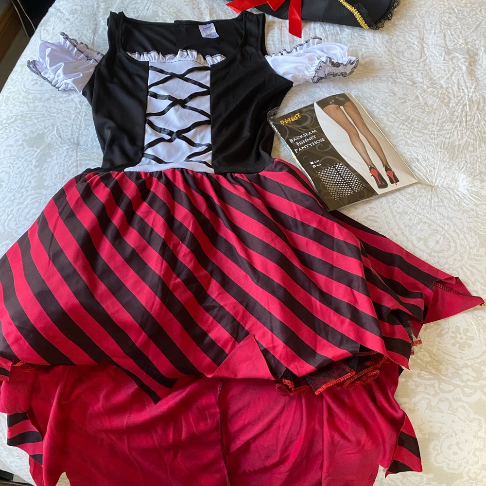 Women’s Halloween pirate costume. Never worn.